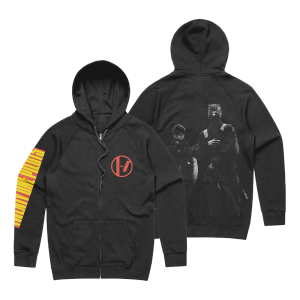 CLANCY BLOCKSLEEVE ZIP-UP HOODIE